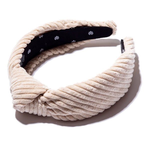 NWT Lele SADOUGHI sand corduroy knot headband. - Picture 1 of 2